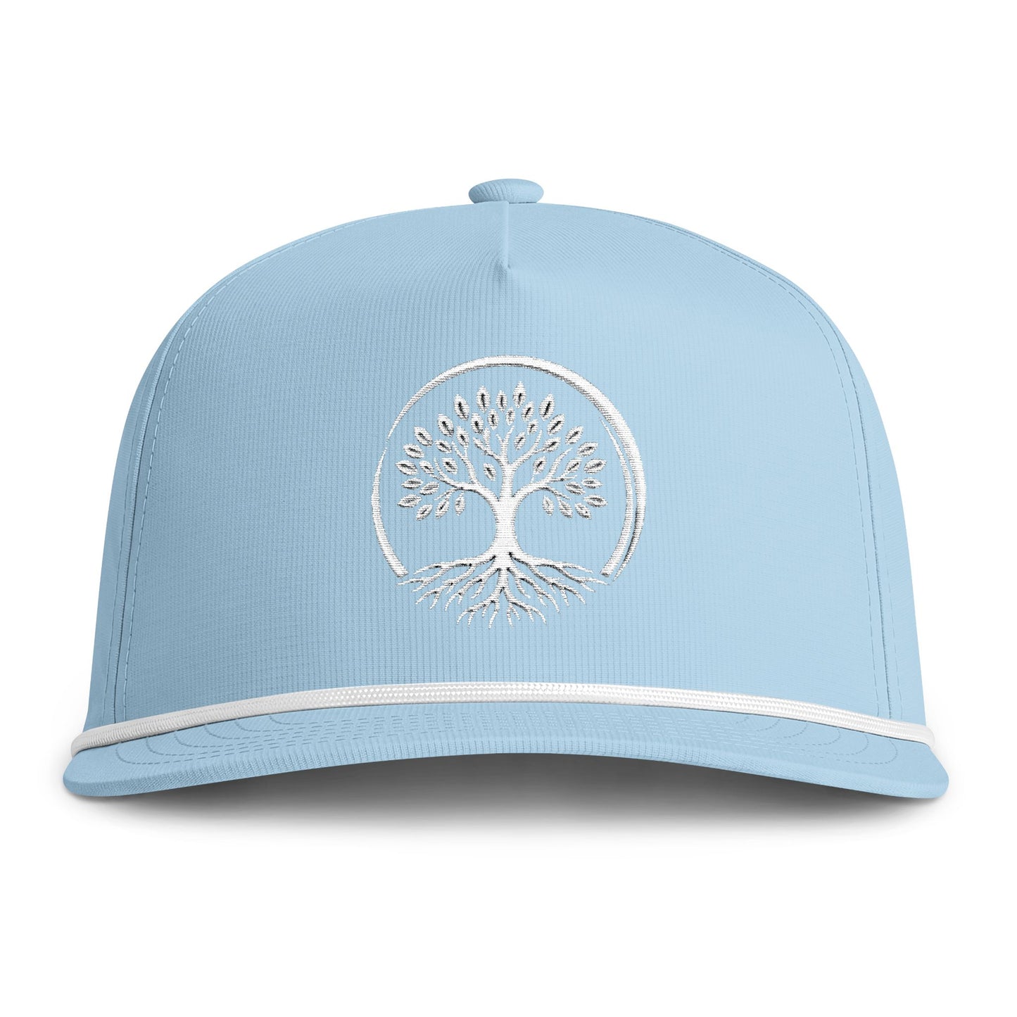 Sunwashed Tree of Life Rope Cap — Vintage Nature Baseball Hat