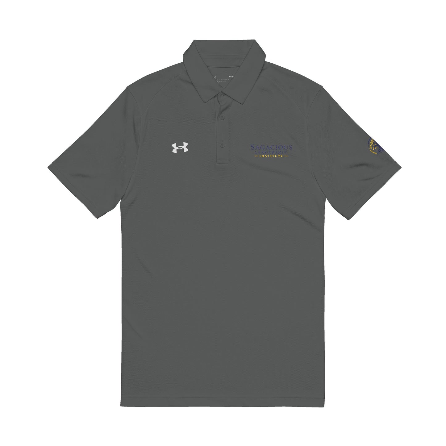 Embroidered White Performance Polo Shirt – Under Armour® Men’s Golf & Casual