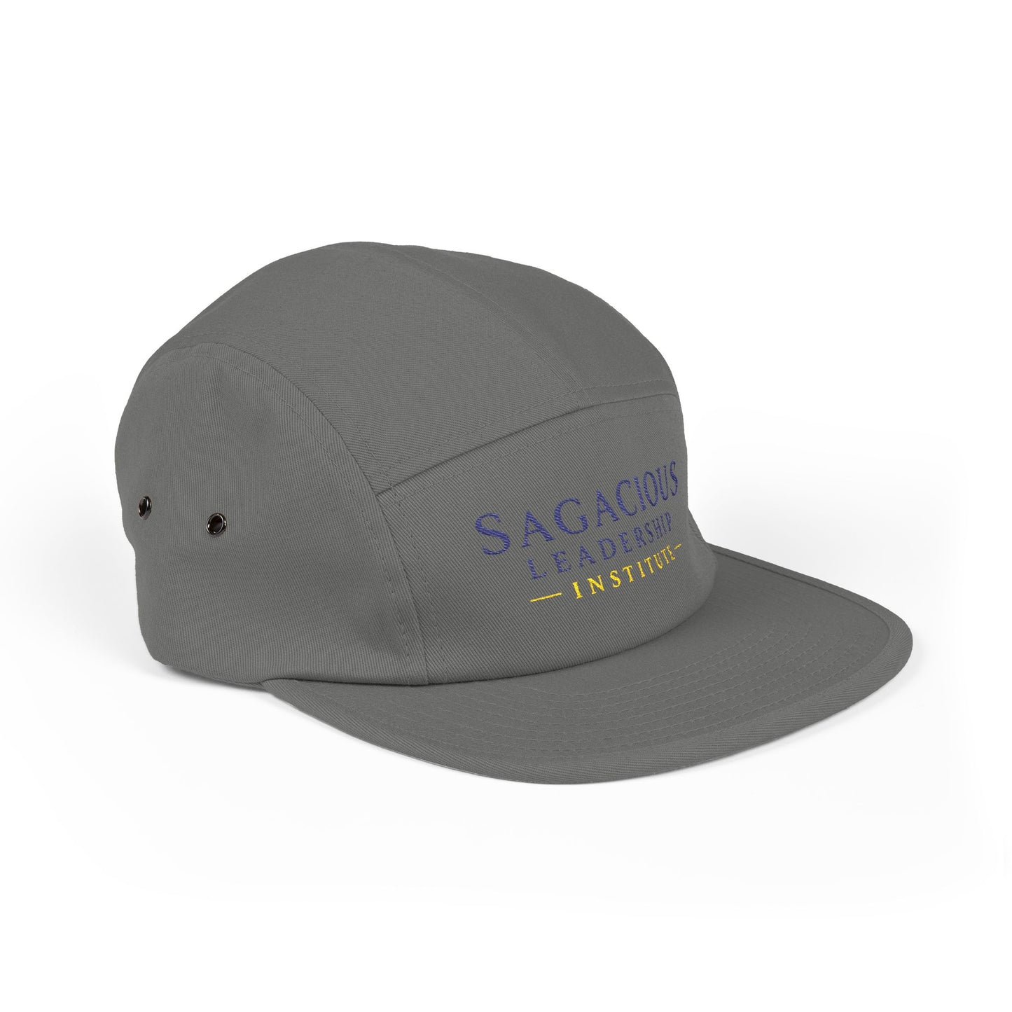 Sagacious Leadership Institute Embroidered 5-Panel Cap — Casual Professional Hat