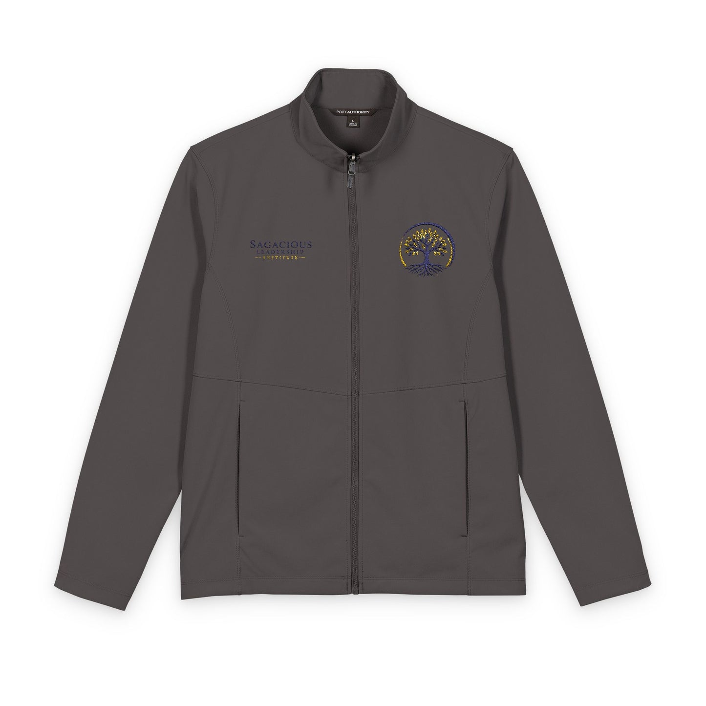 Emblem Mountain Soft Shell Jacket — Lightweight Men's Outdoor Windproof Jacket