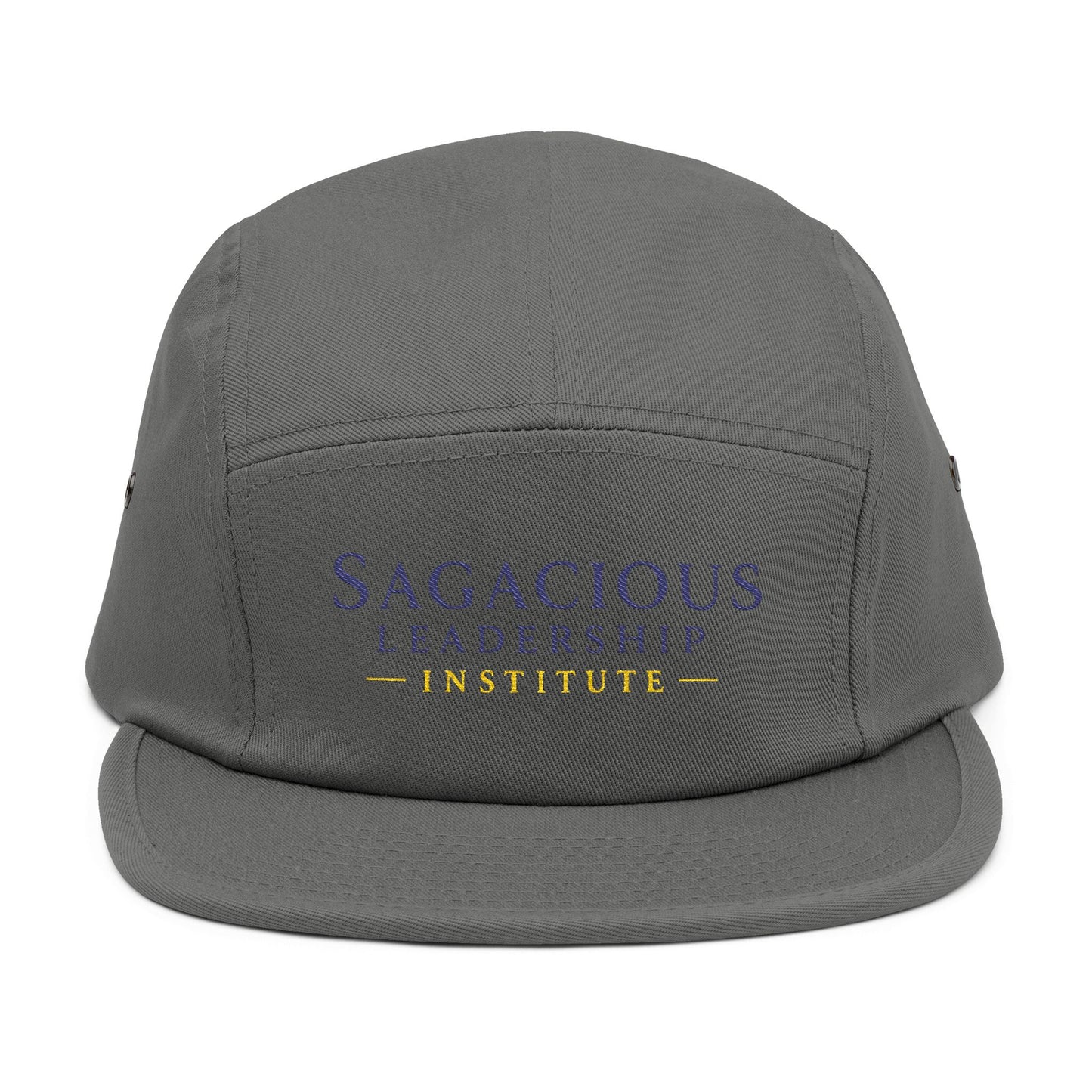 Sagacious Leadership Institute Embroidered 5-Panel Cap — Casual Professional Hat