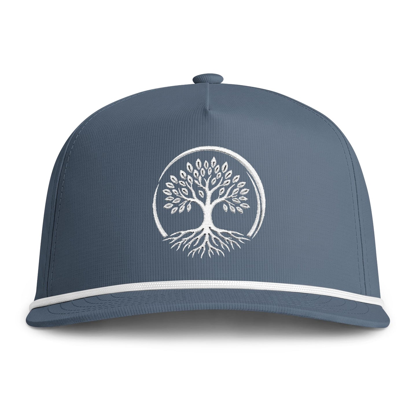Sunwashed Tree of Life Rope Cap — Vintage Nature Baseball Hat