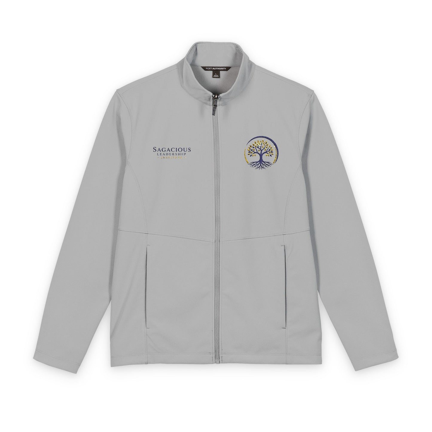 Emblem Mountain Soft Shell Jacket — Lightweight Men's Outdoor Windproof Jacket