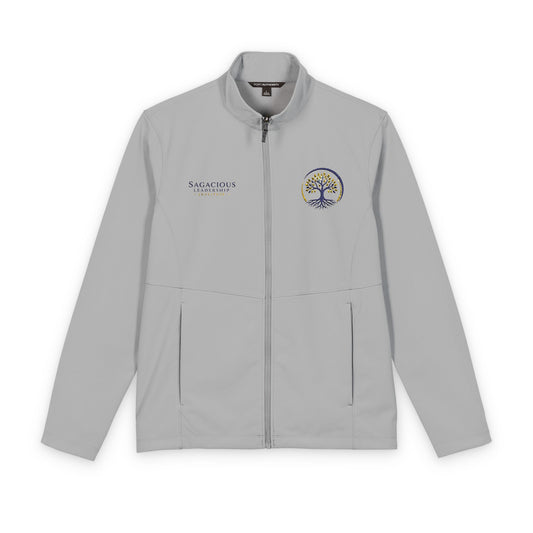 Emblem Mountain Soft Shell Jacket — Lightweight Men's Outdoor Windproof Jacket