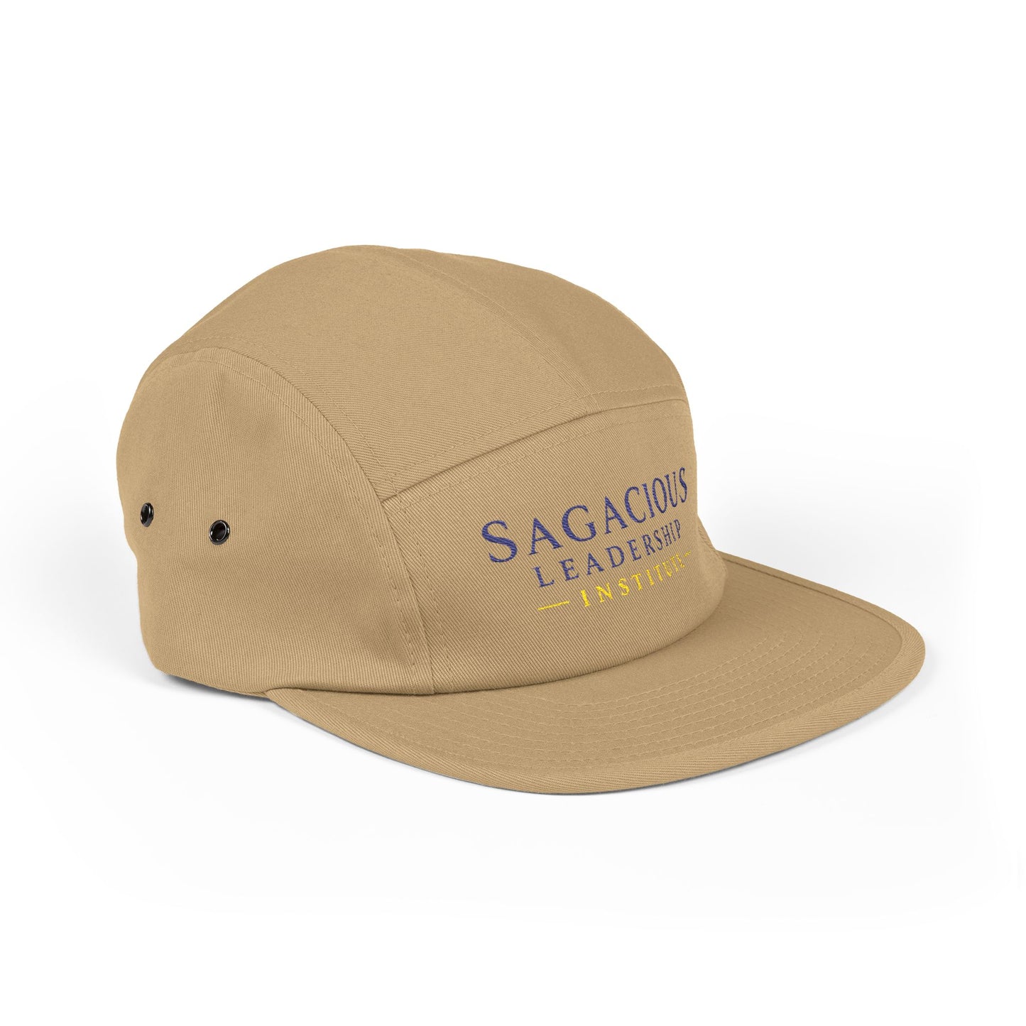 Sagacious Leadership Institute Embroidered 5-Panel Cap — Casual Professional Hat