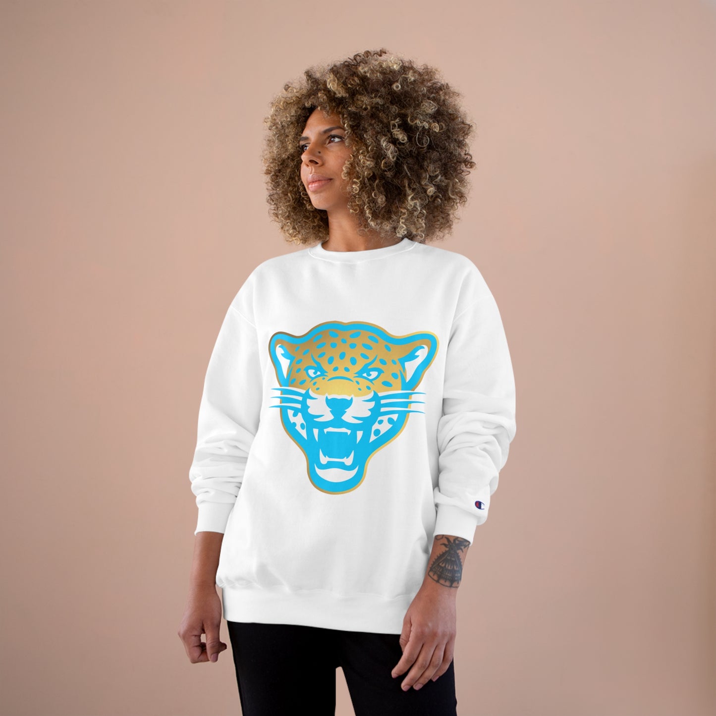 Jag Baby Blue Champion Sweatshirt