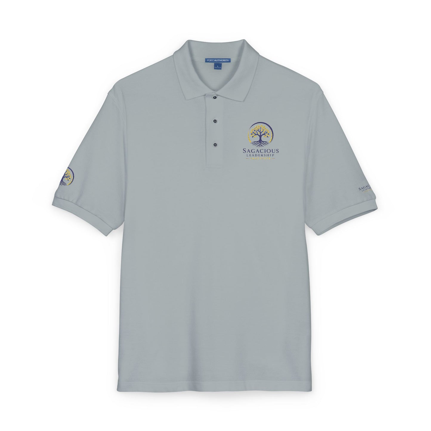 Embroidered Coastal Tree Polo Shirt – Nautical Club Logo