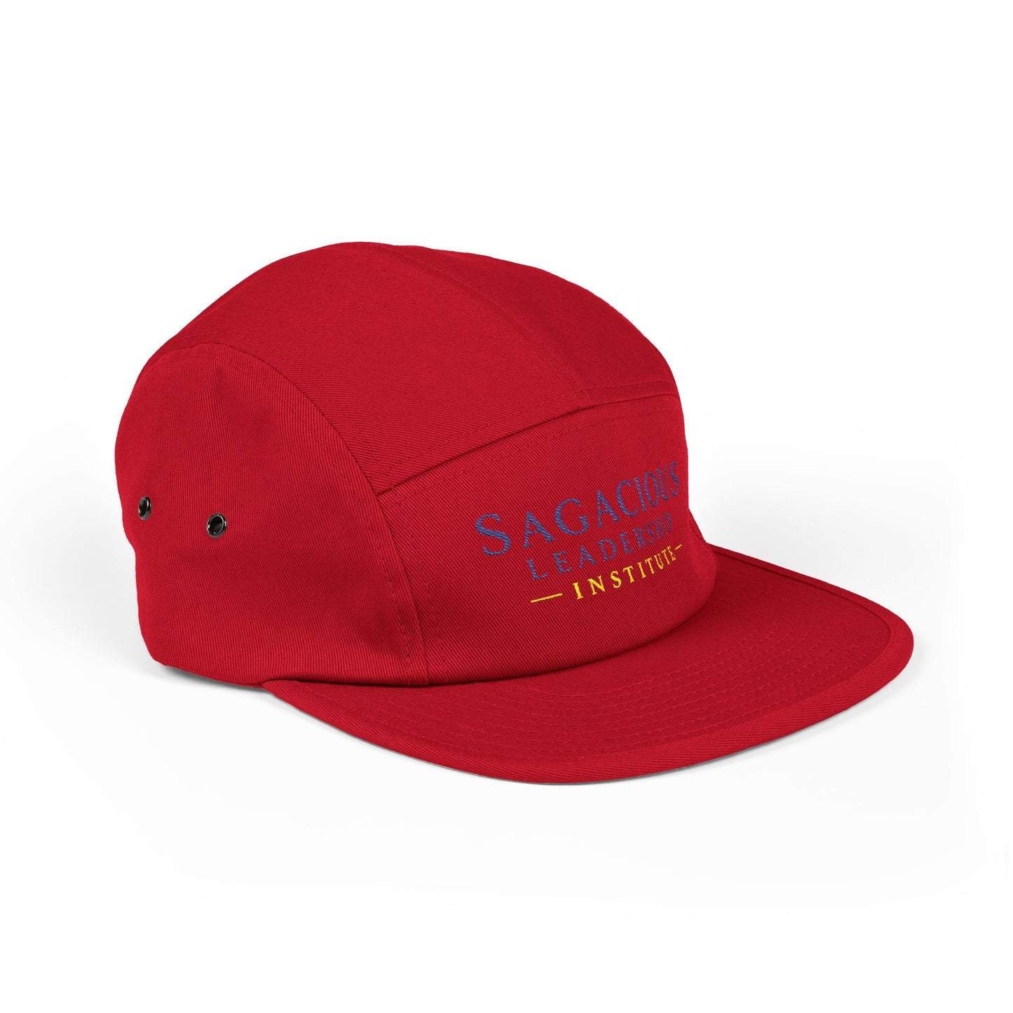 Sagacious Leadership Institute Embroidered 5-Panel Cap — Casual Professional Hat