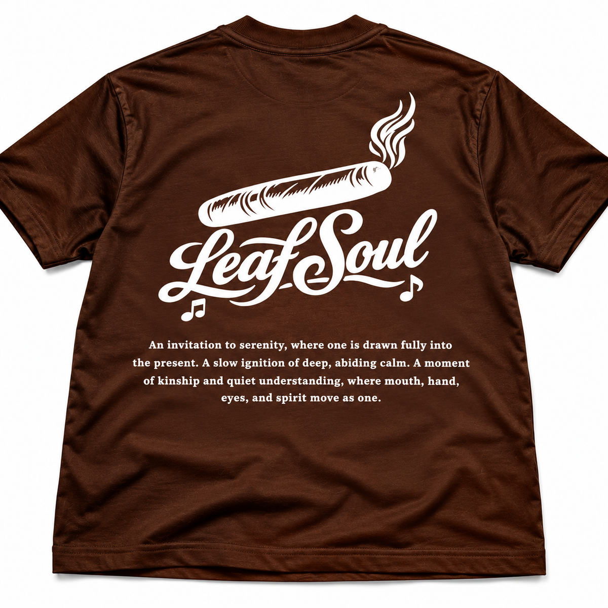 Leaf Soul Signature Tee — “Serenity”