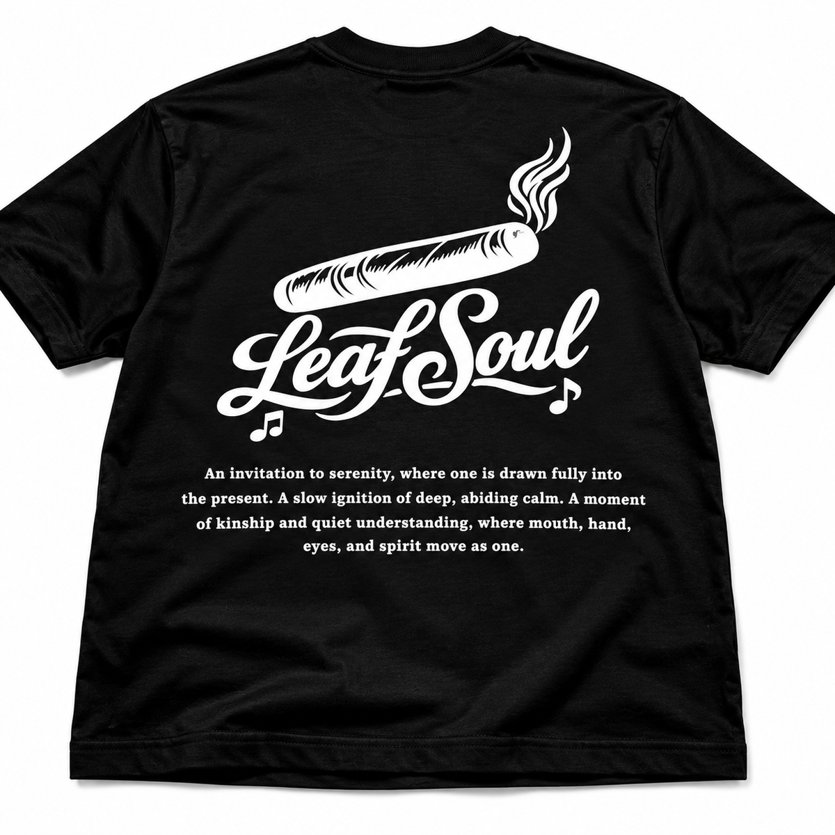 Leaf Soul Signature Tee — “Serenity”