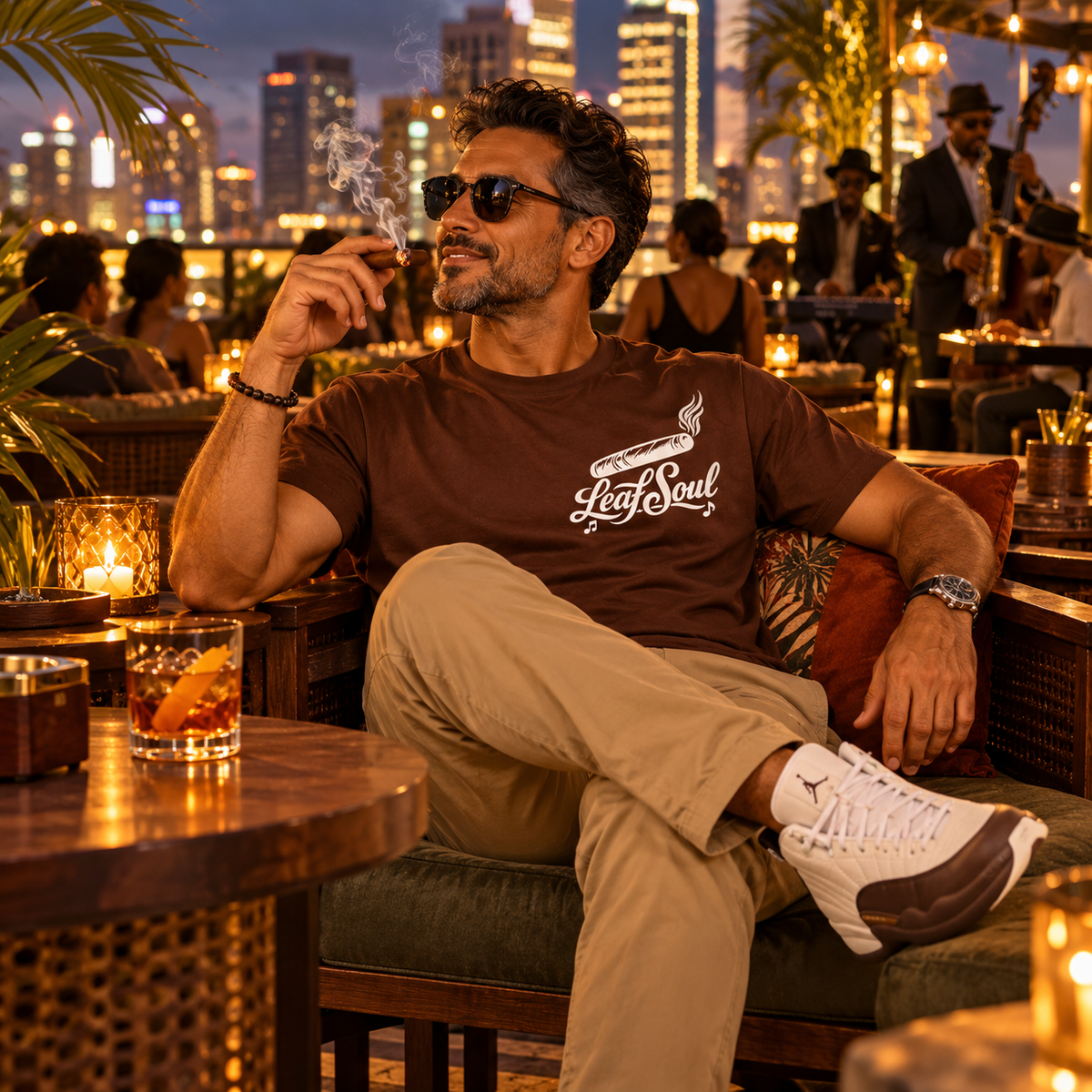 Leaf Soul Signature Tee — “Serenity”